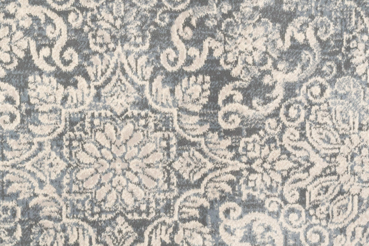 Ancient Garden 57162-4666 Light Blue Area Rug