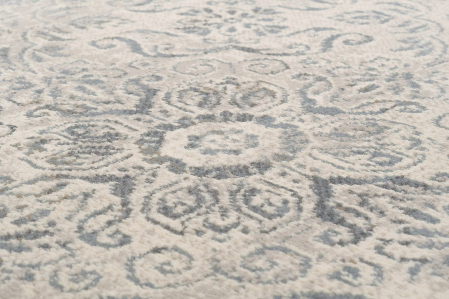 Ancient Garden 57162-9646 Silver/Grey Area Rug