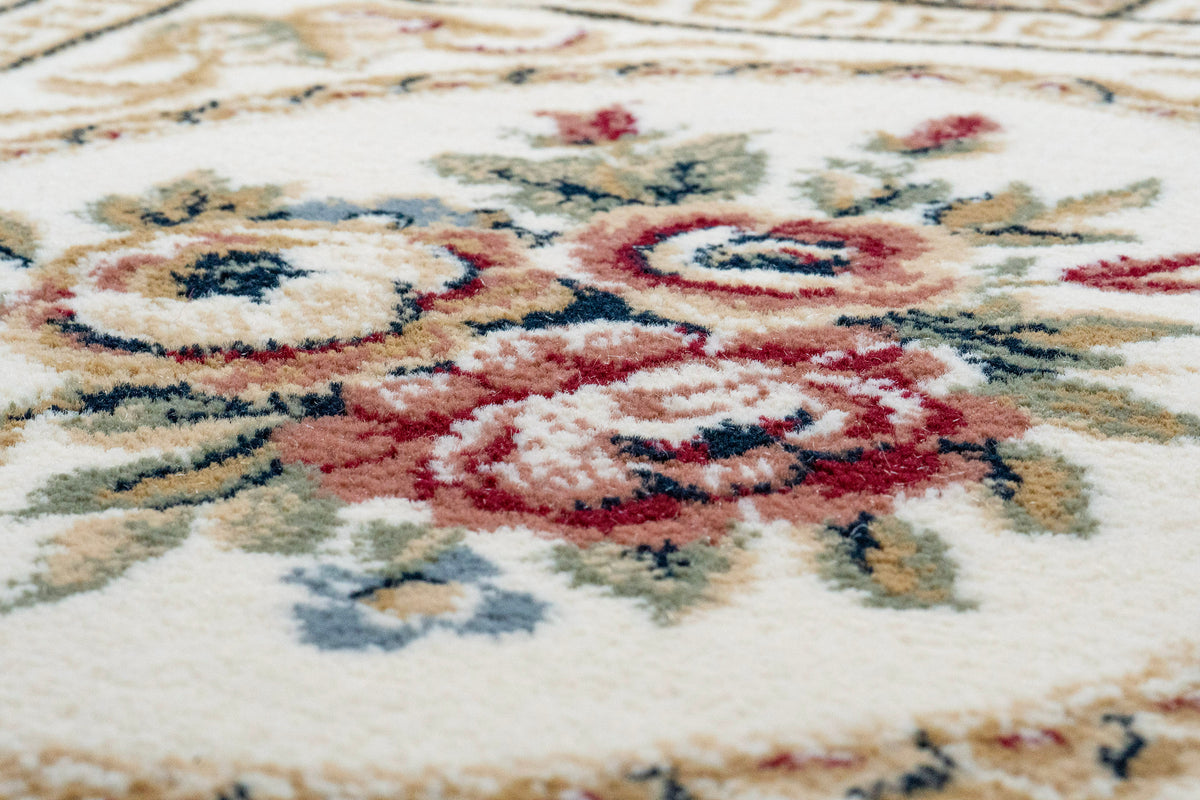 Ancient Garden 57226-6464 Ivory Area Rug