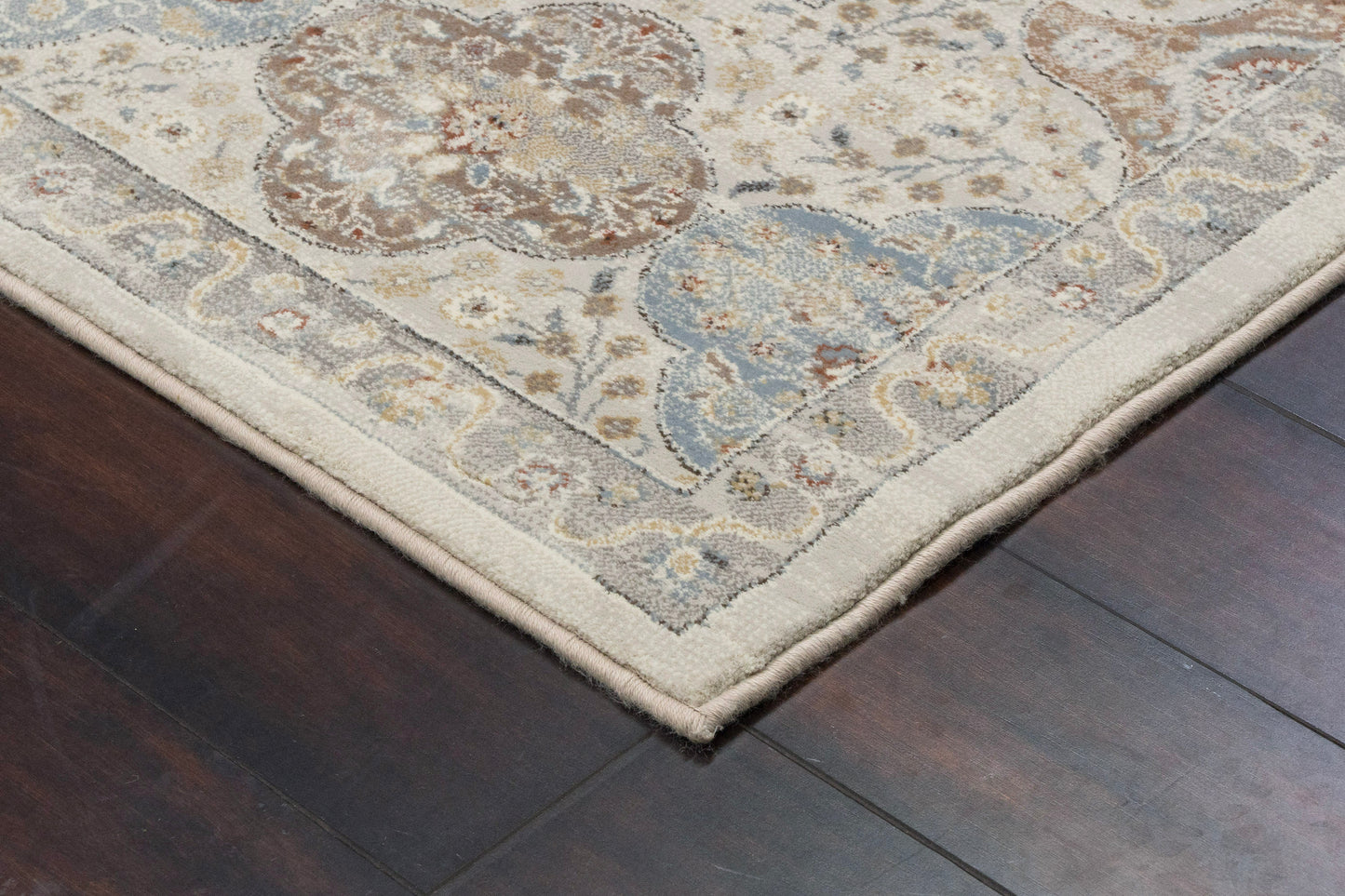 Ancient Garden 57279-9295 Cream/Multi Area Rug