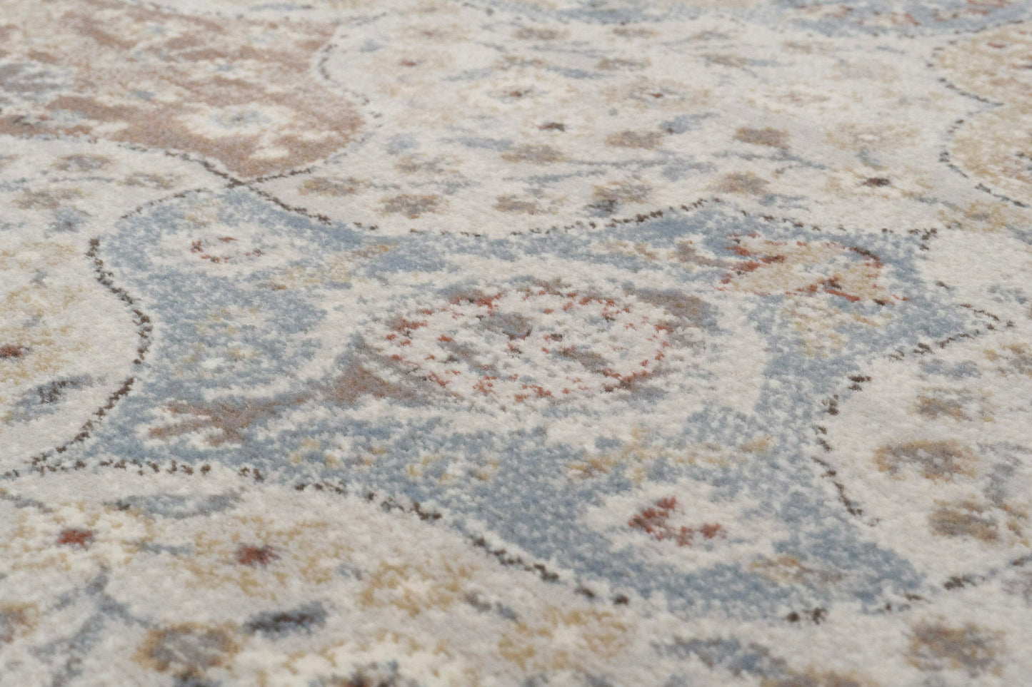 Ancient Garden 57279-9295 Cream/Multi Area Rug