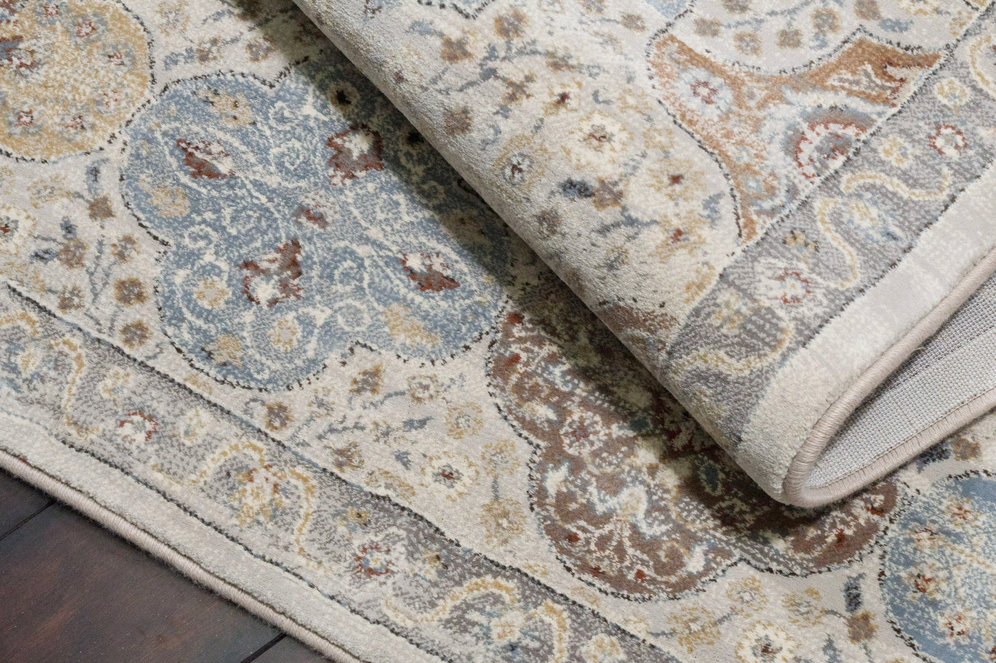 Ancient Garden 57279-9295 Cream/Multi Area Rug
