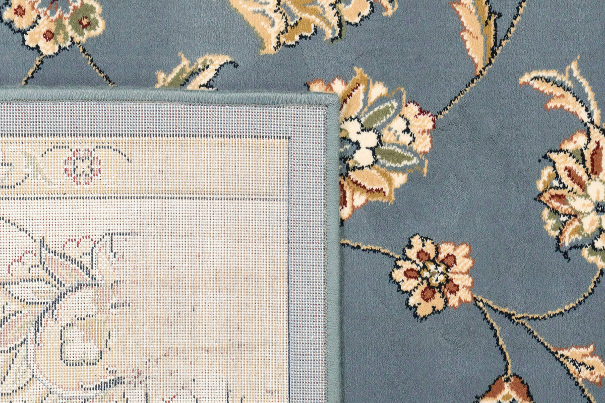 Ancient Garden 57365-5464 Light Blue/Ivory Area Rug