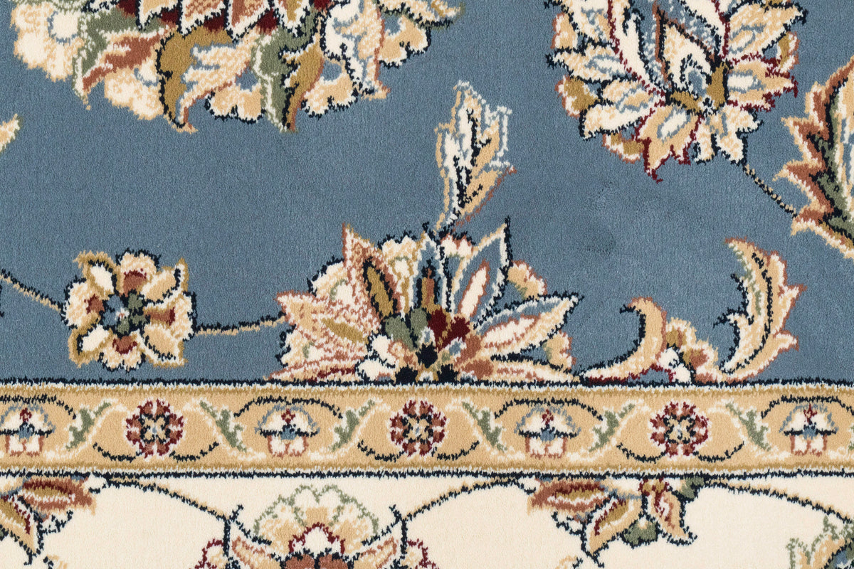 Ancient Garden 57365-5464 Light Blue/Ivory Area Rug
