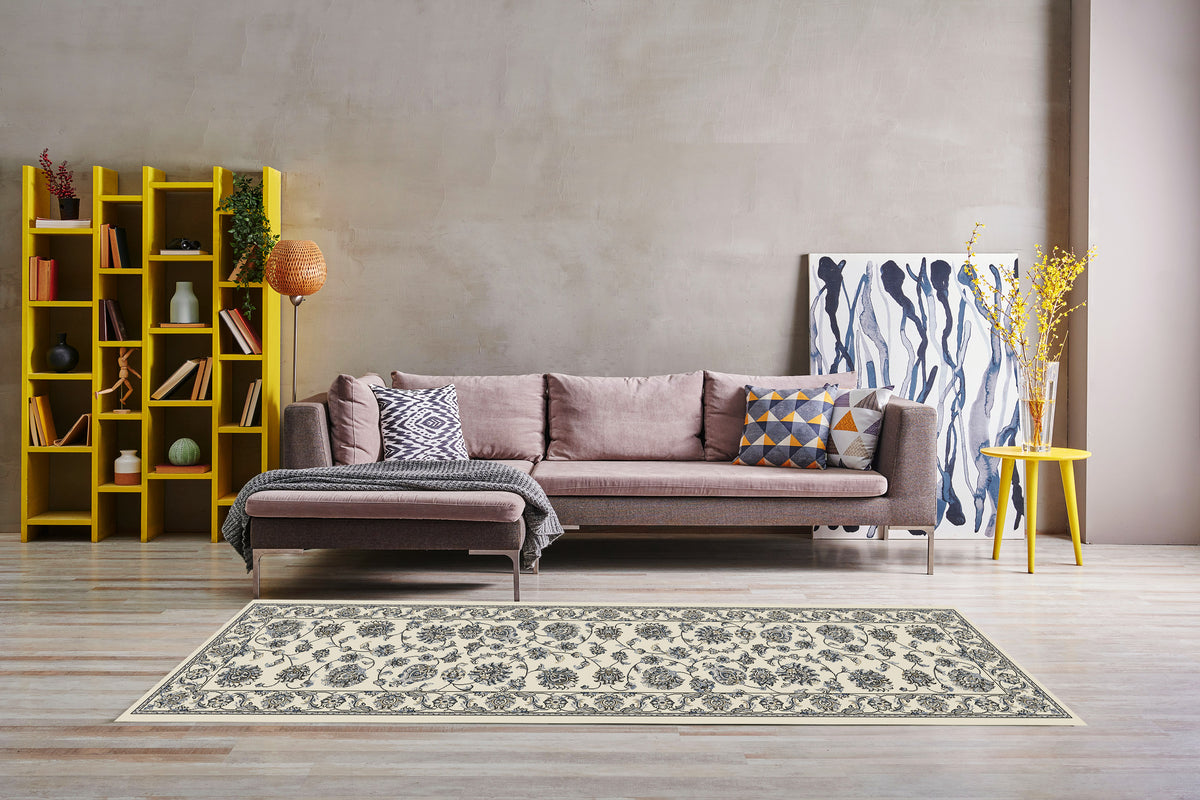 Ancient Garden 57365-6666 Cream Area Rug