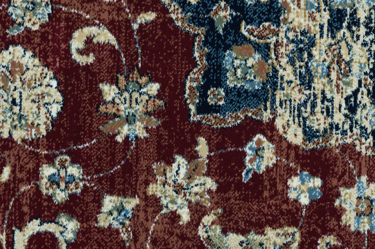 Ancient Garden 57559-1464 Red/Ivory Area Rug