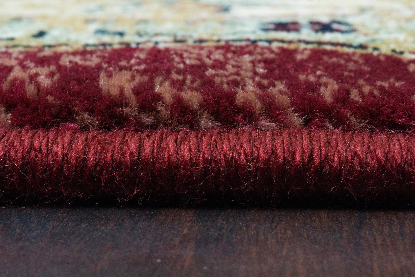 Ancient Garden 57559-1464 Red/Ivory Area Rug