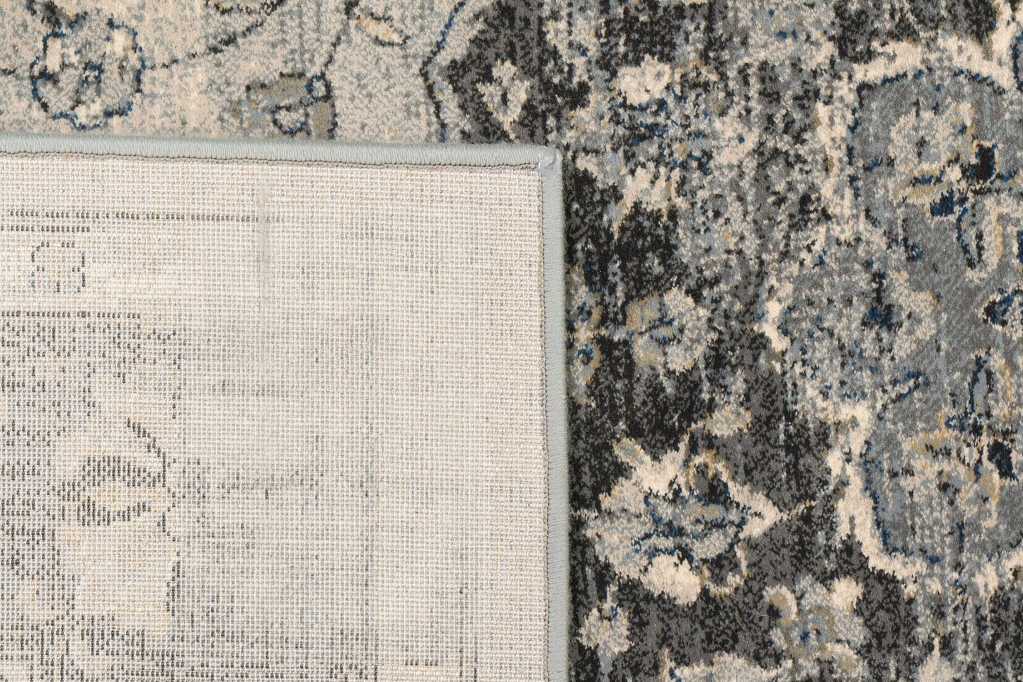 Ancient Garden 57559-9656 Silver/Grey Area Rug