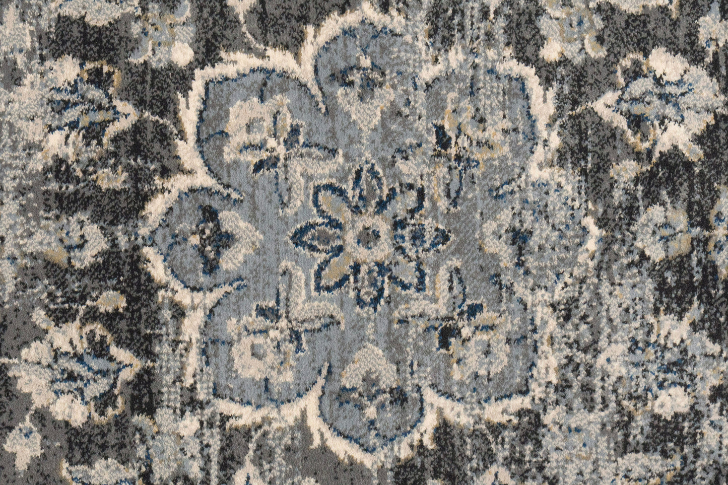 Ancient Garden 57559-9656 Silver/Grey Area Rug