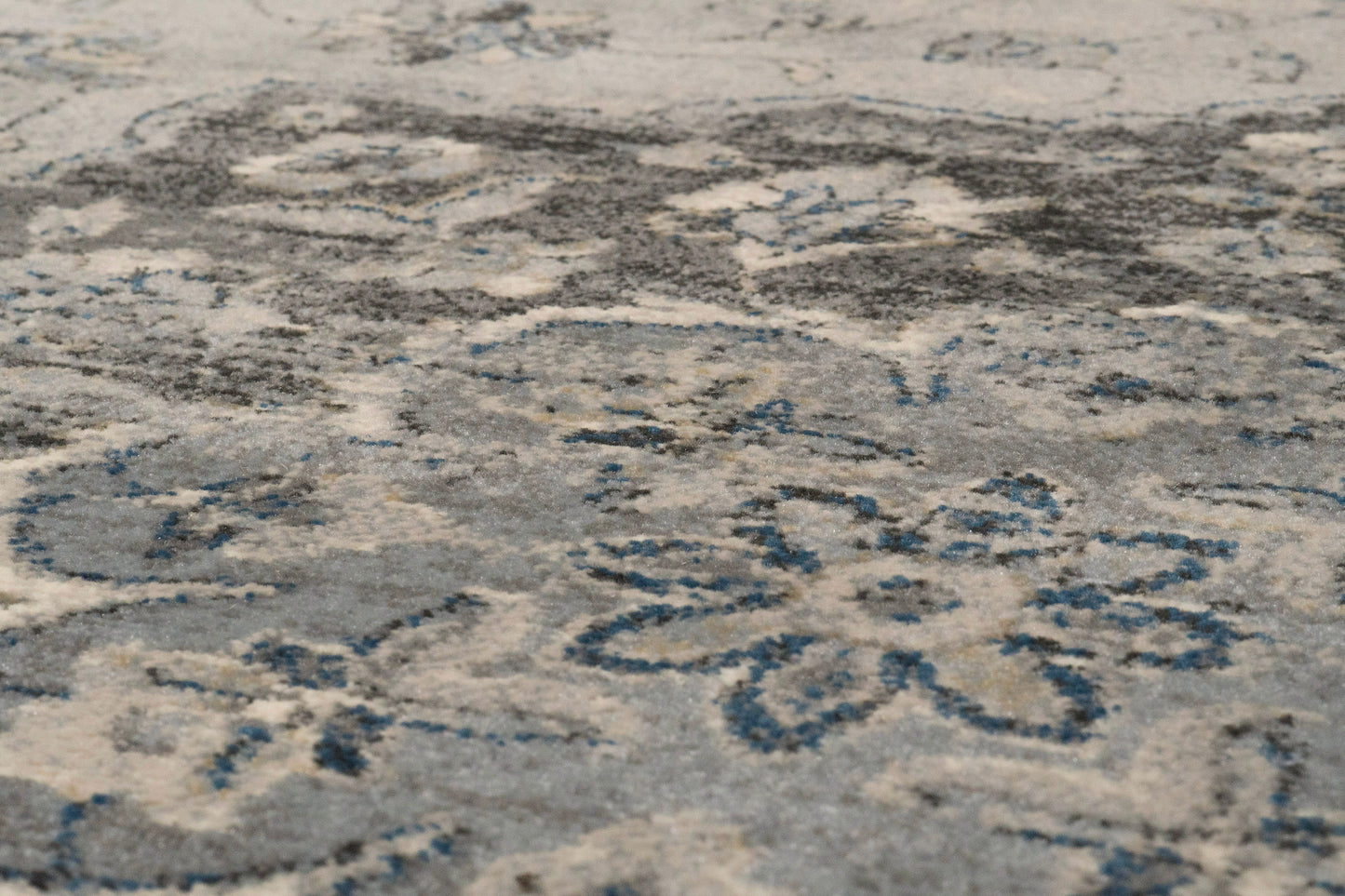 Ancient Garden 57559-9656 Silver/Grey Area Rug