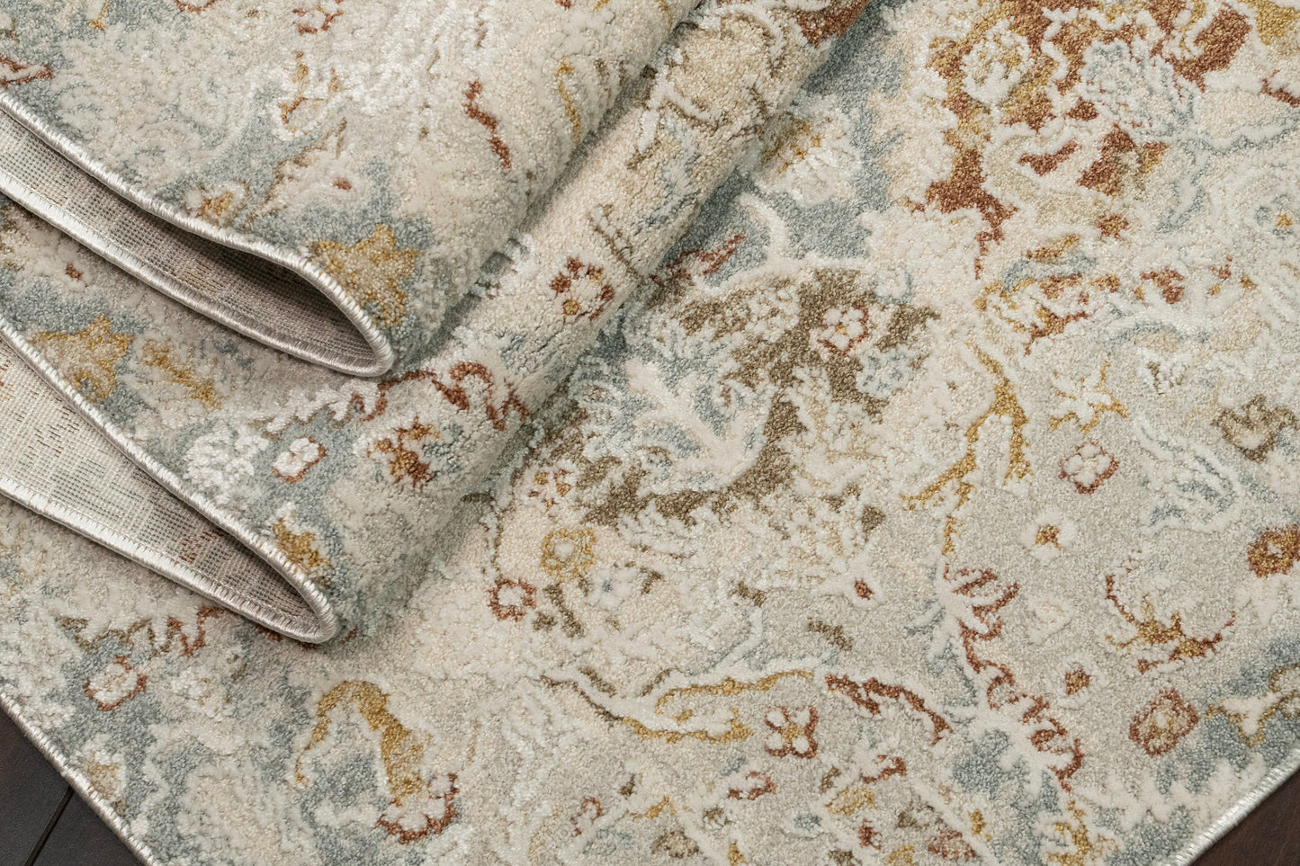 Annalise 7602-899 Beige/Multi Area Rug