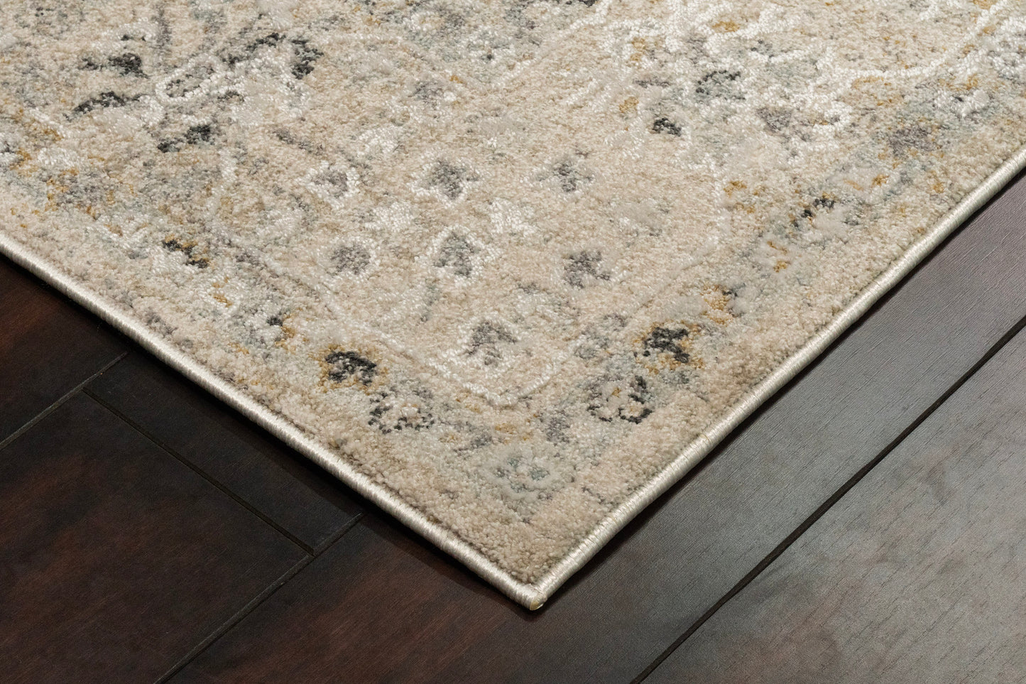 Annalise 7604-180 Cream/Beige Area Rug