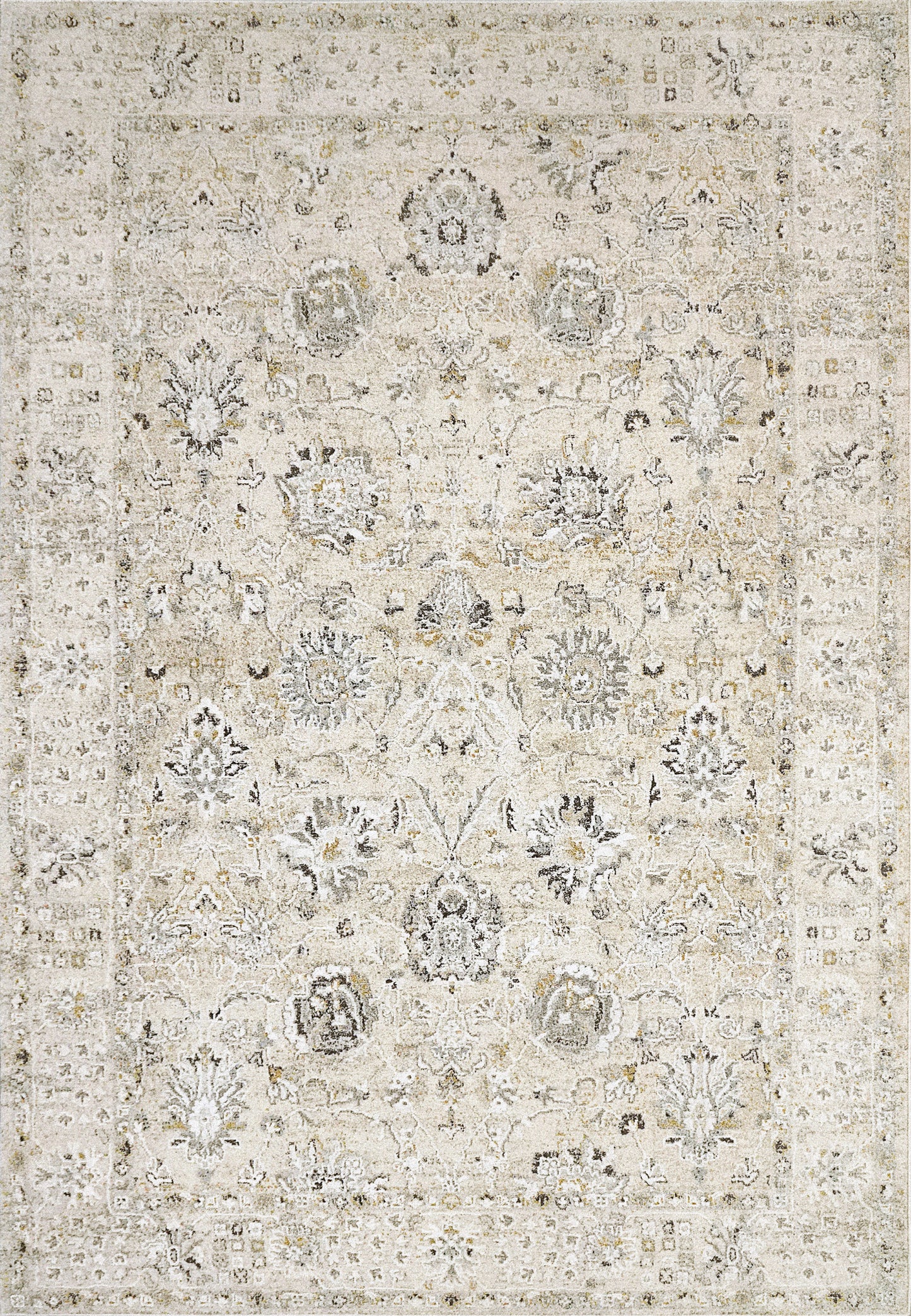 Annalise 7604-180 Cream/Beige Area Rug