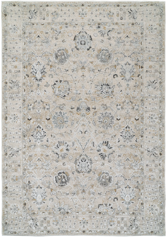 Annalise 7604-180 Cream/Beige Area Rug