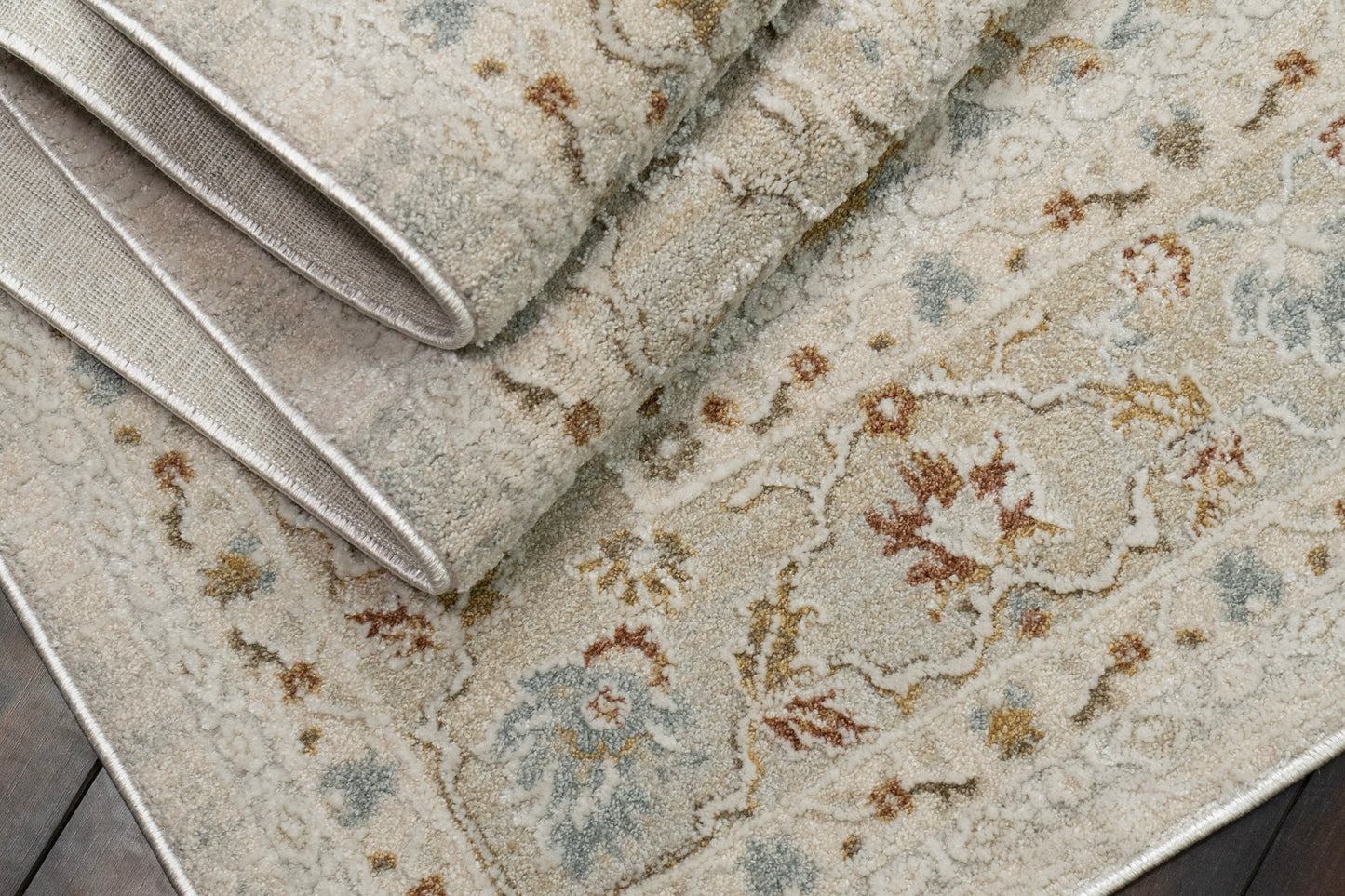 Annalise 7605-810 Beige/Cream Area Rug