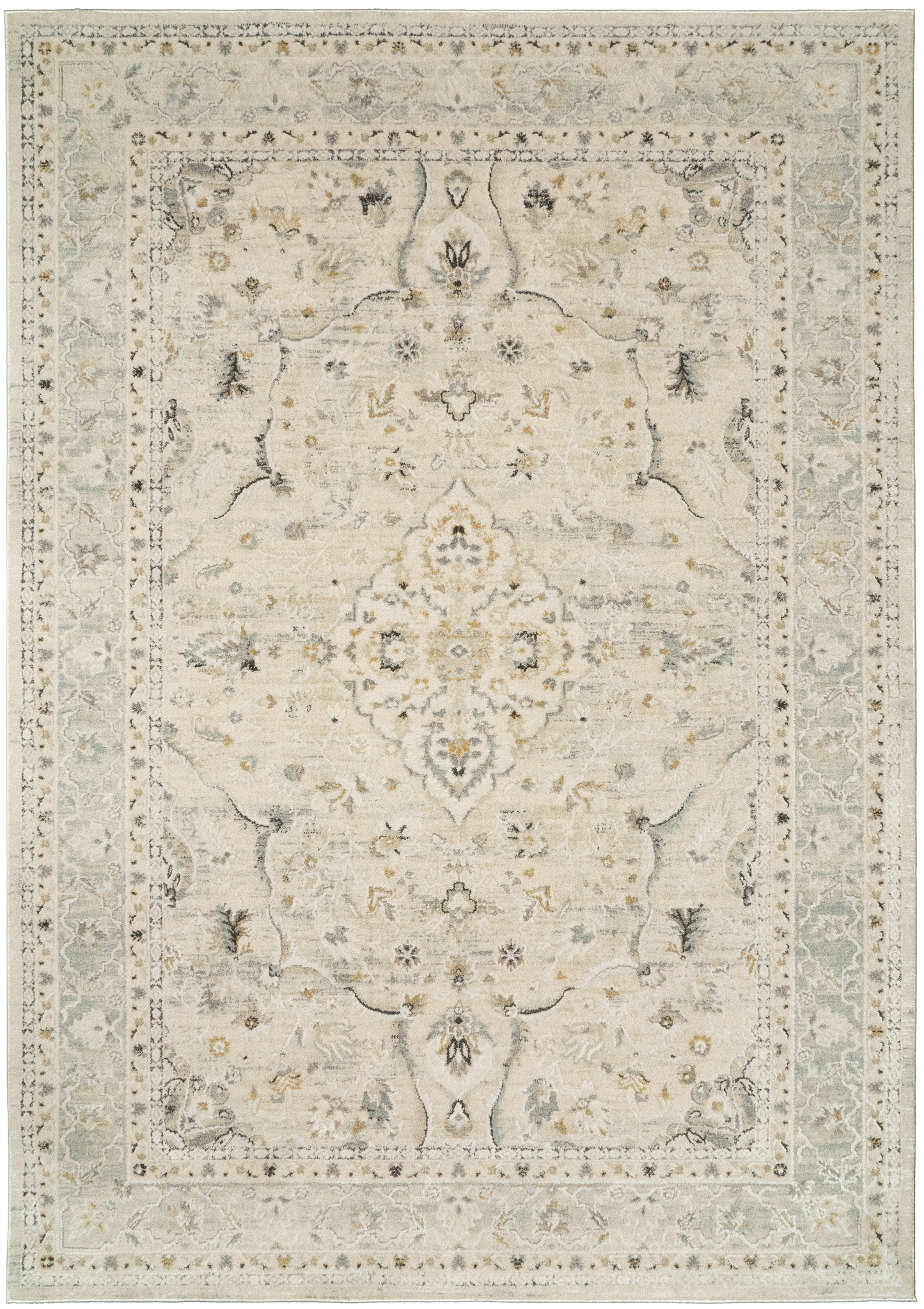 Annalise 7605-810 Beige/Cream Area Rug