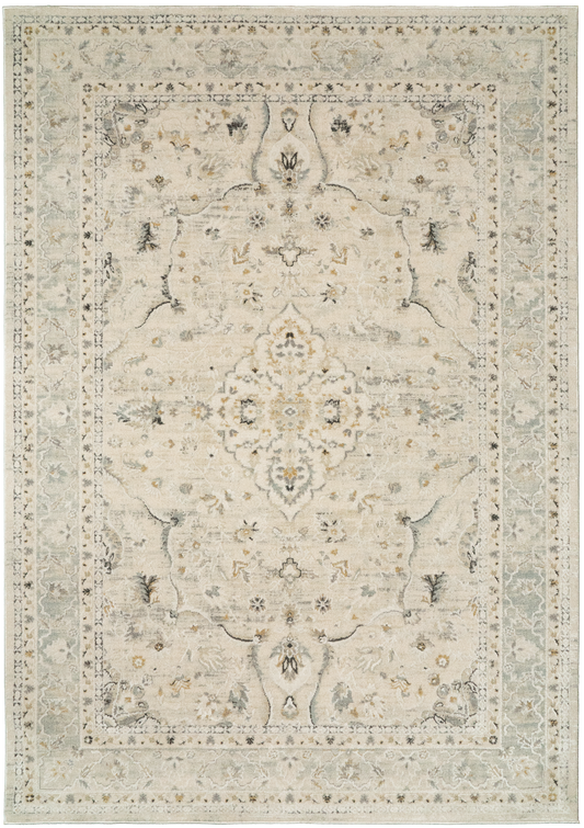 Annalise 7605-810 Beige/Cream Area Rug