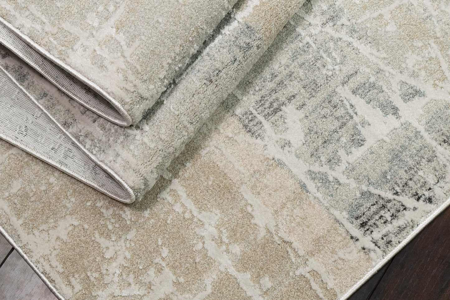 Annalise 7610-989 Grey/Beige/Charcoal Area Rug