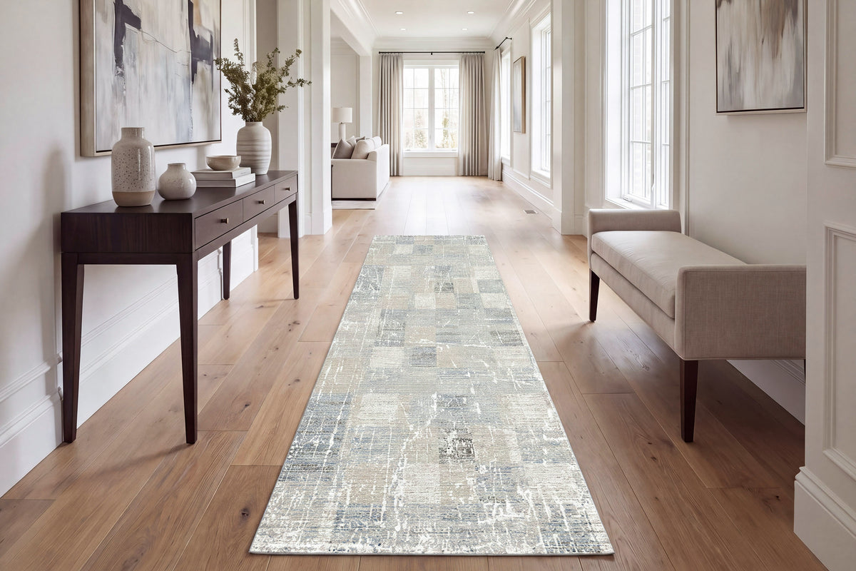 Annalise 7610-989 Grey/Beige/Charcoal Area Rug