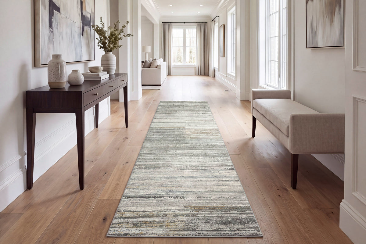 Annalise 7611-989 Grey/Beige/Charcoal Area Rug
