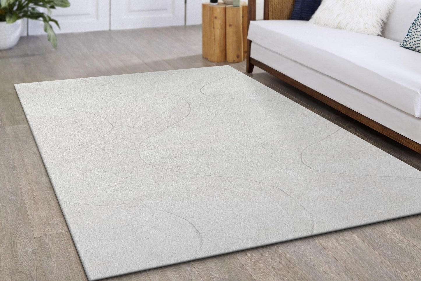 Aria 8550-100 Ivory Area Rug