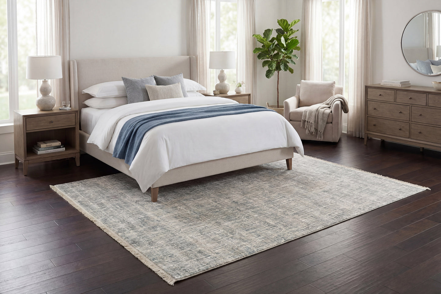Artemis 17542-990 Grey/Dark Grey Area Rug