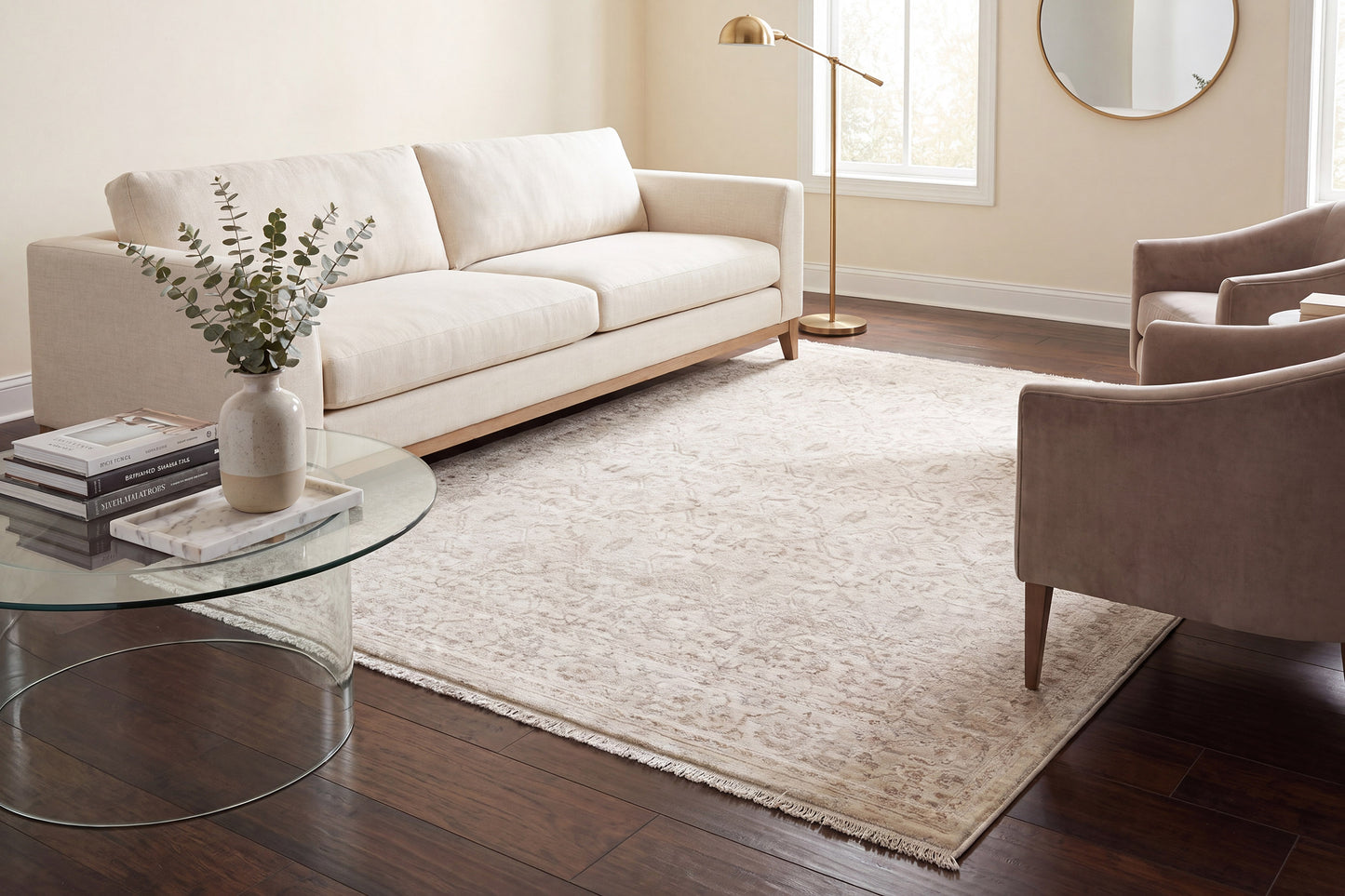 Artemis 17544-890 Beige/Grey Area Rug