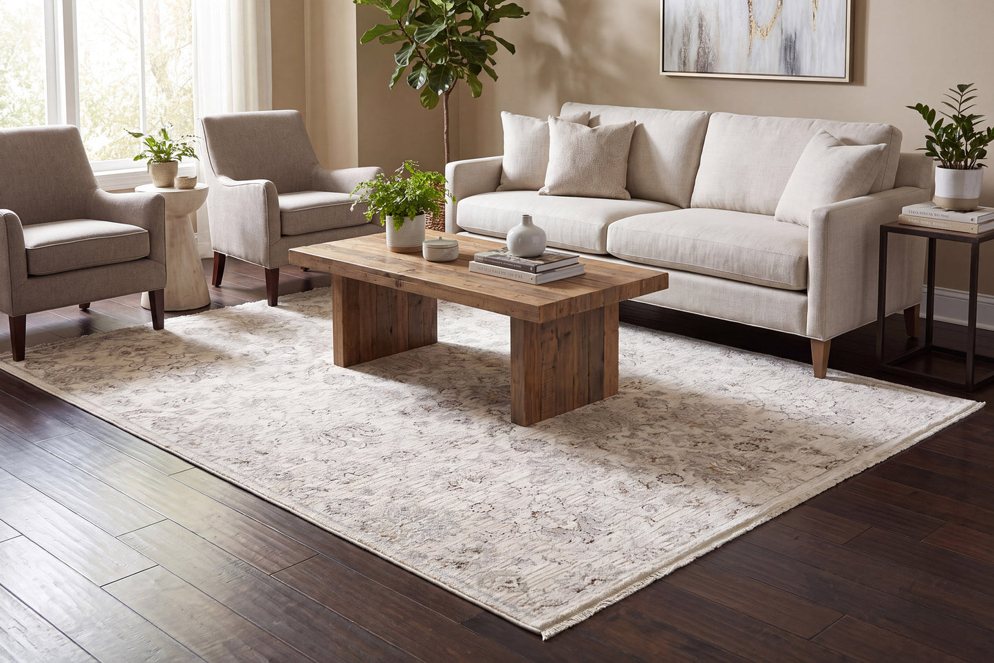 Artemis 17549-980 Grey/Beige Area Rug
