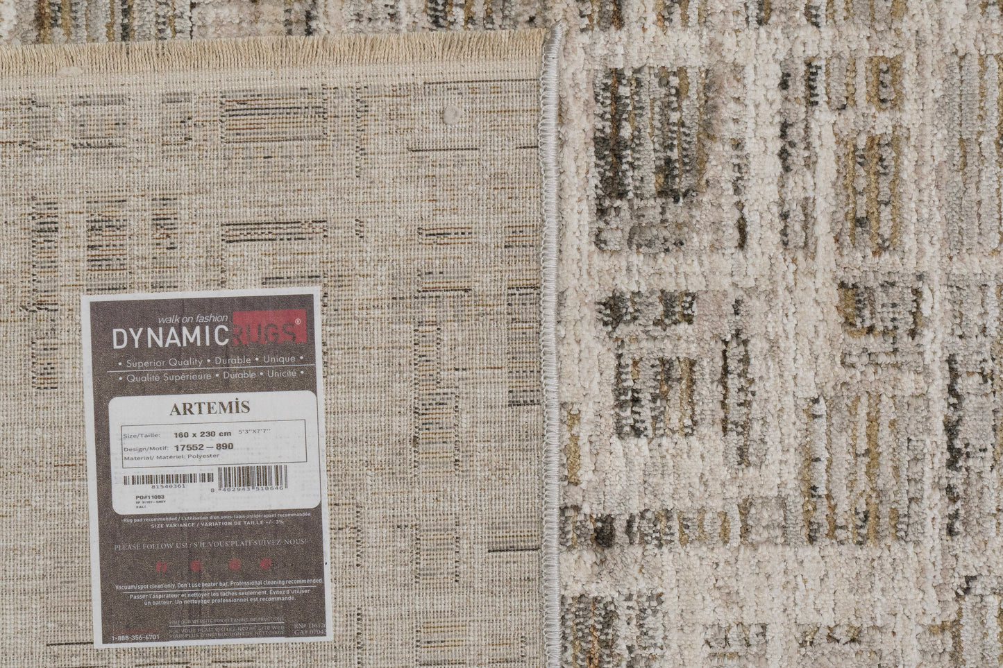 Artemis 17552-890 Beige/Grey Area Rug