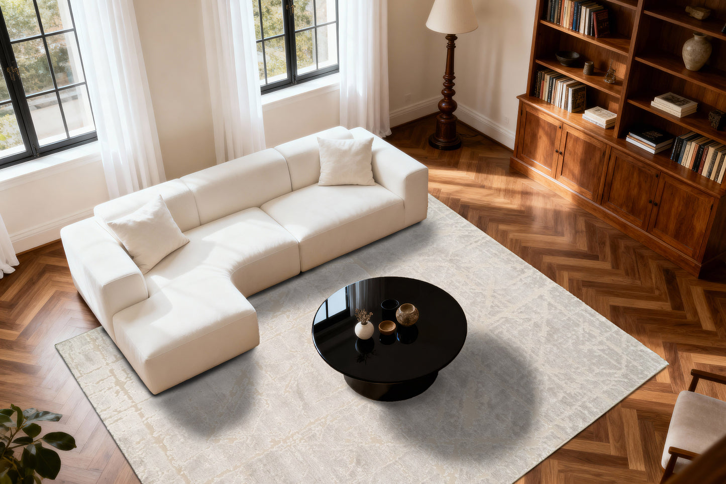 Arten 3750-900 Grey Area Rug