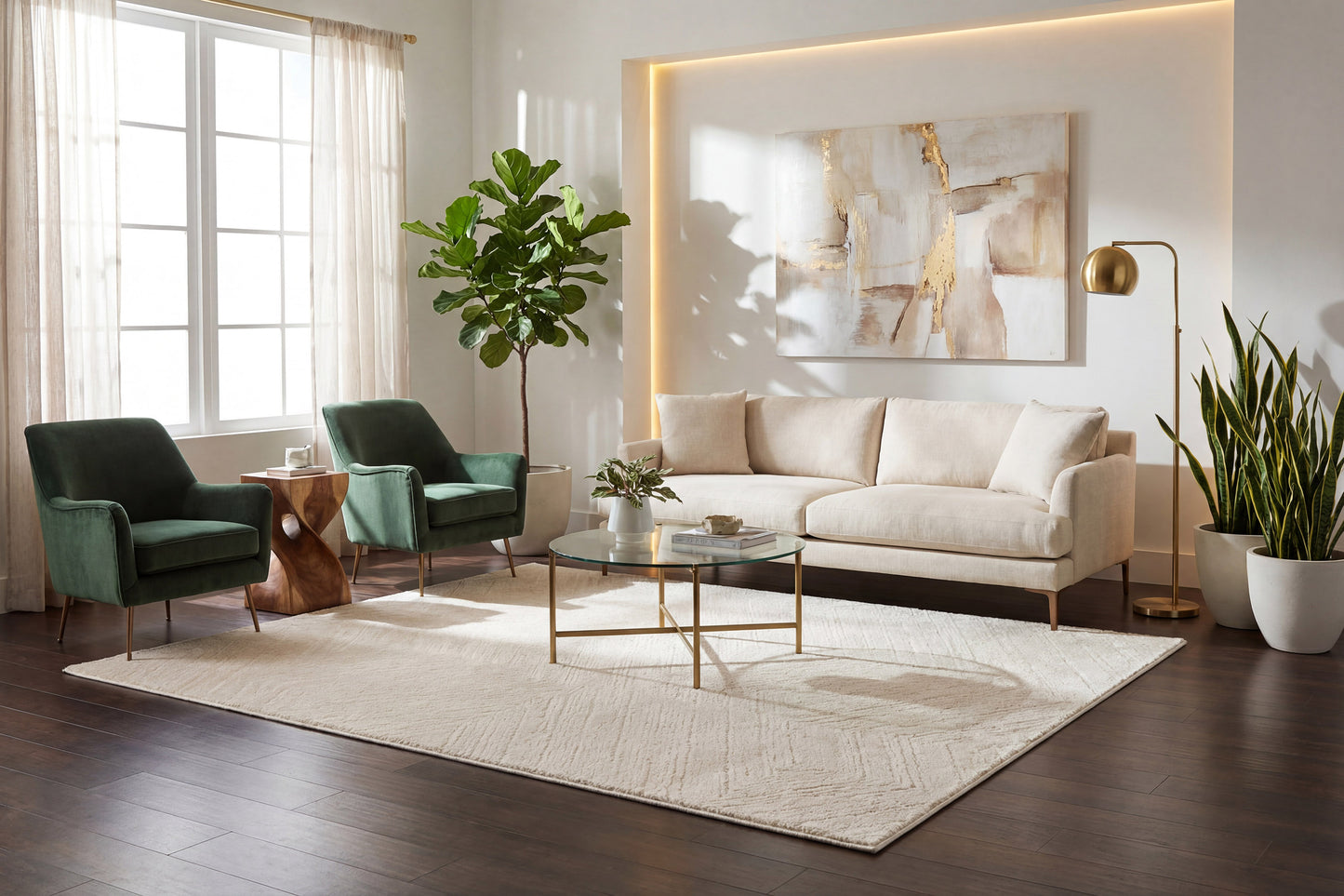 Arten 3751-900 Grey Area Rug