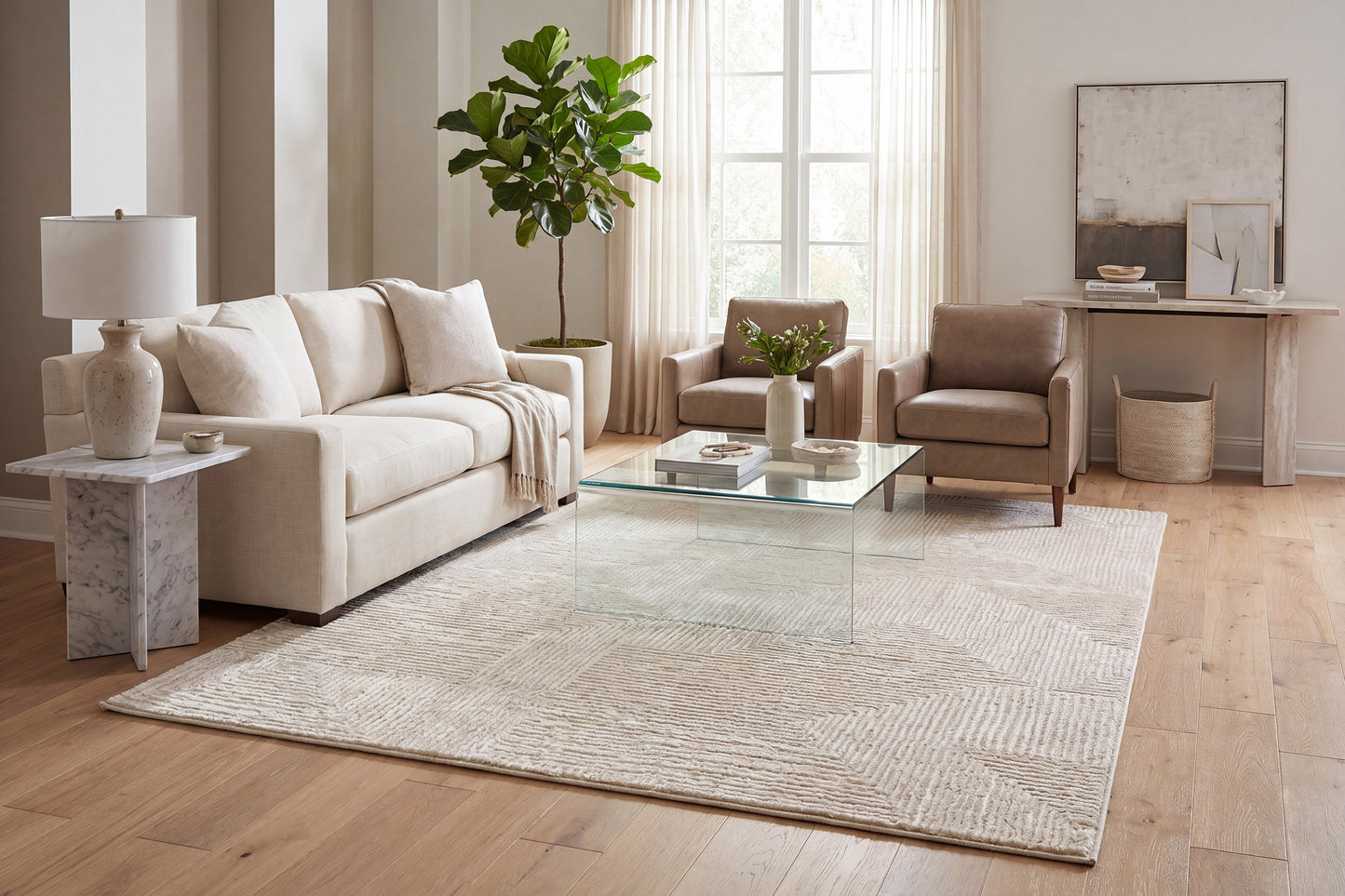 Arten 3752-910 Light Grey Area Rug