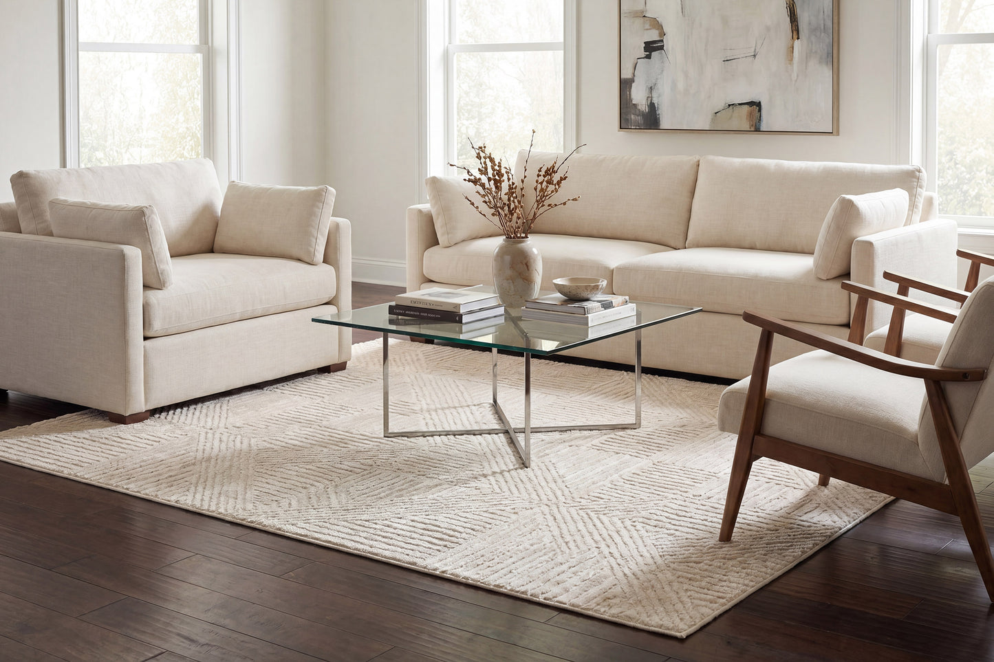 Arten 3753-900 Grey Area Rug