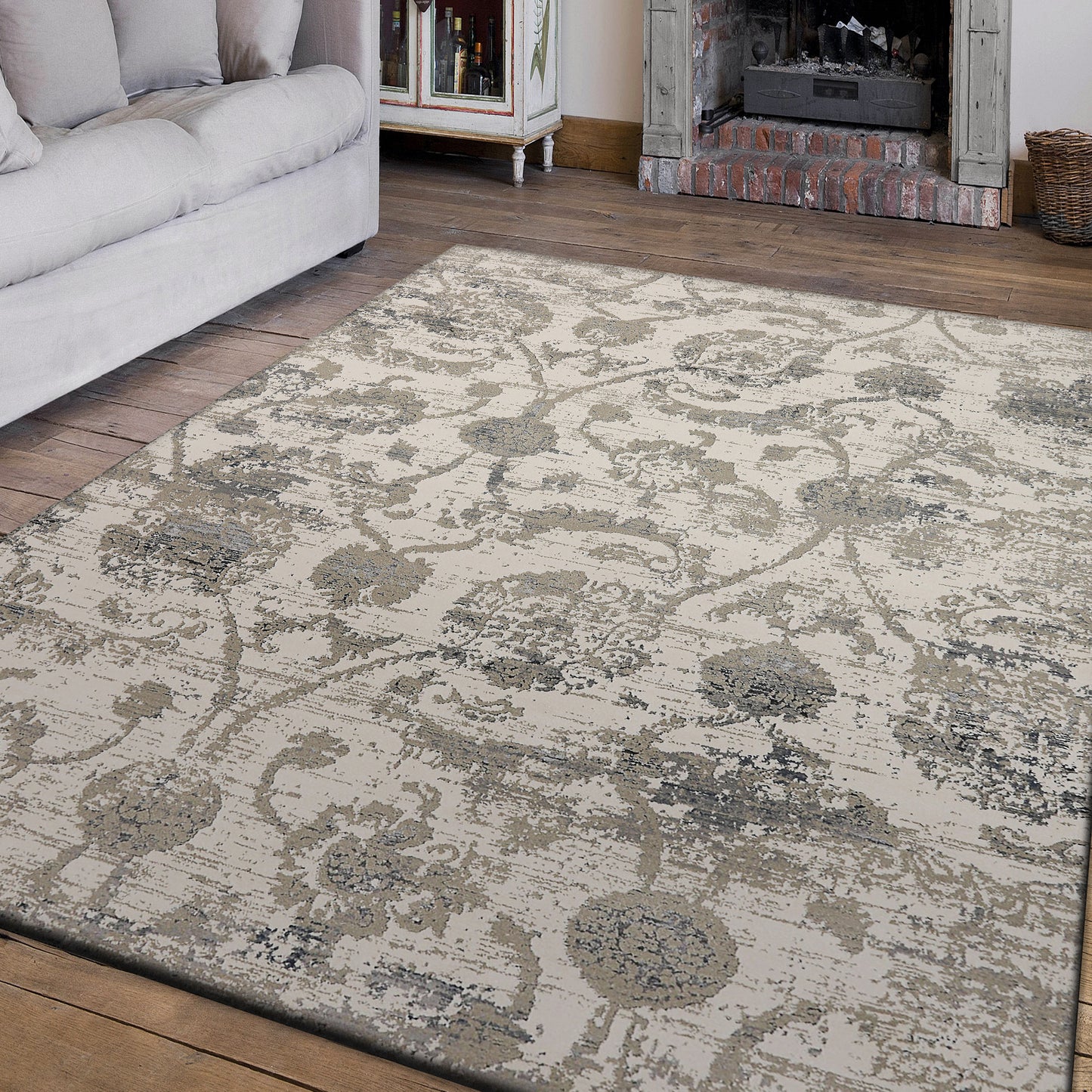 Astoria 3373-100 Cream Area Rug