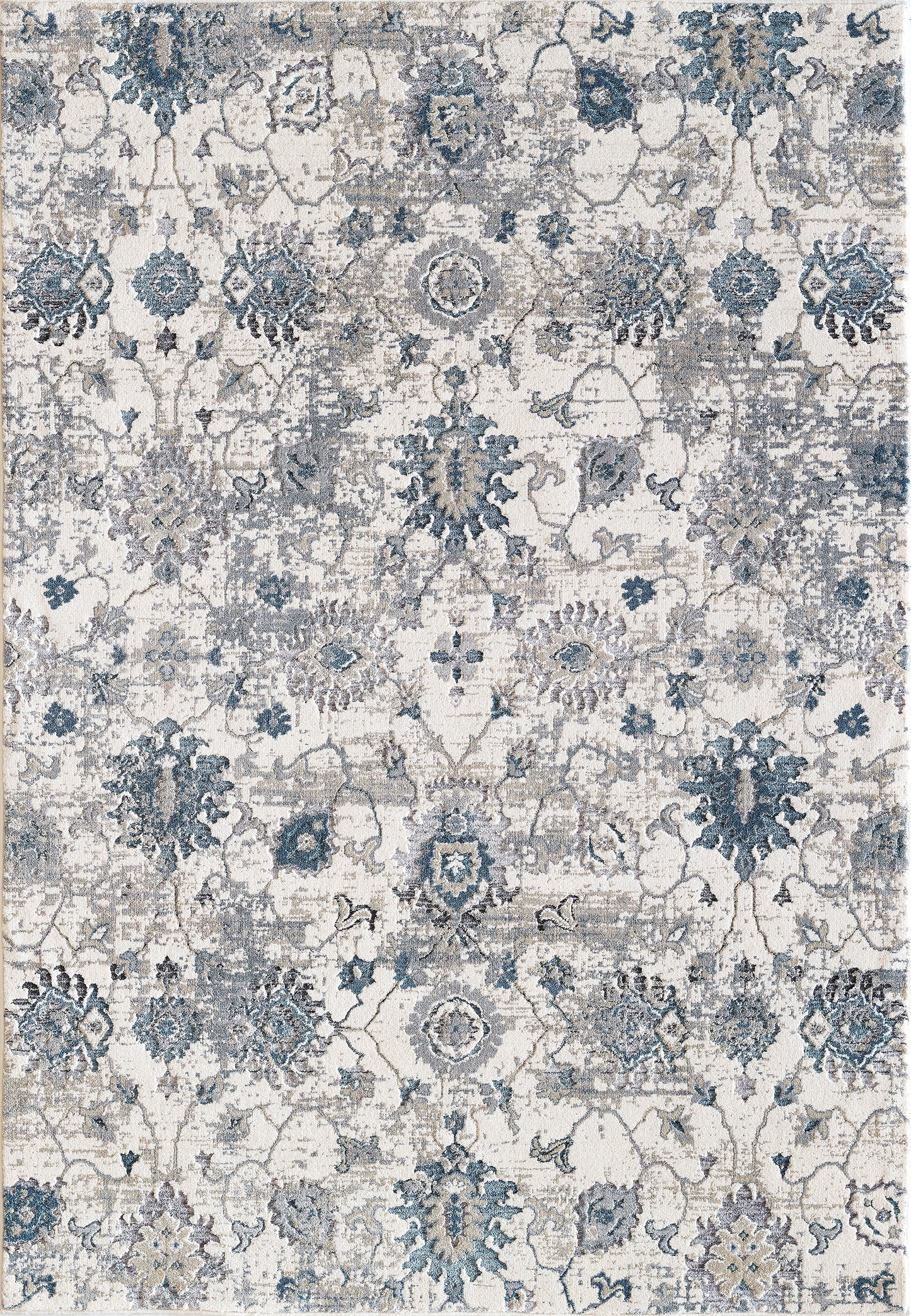 Astoria 3375-150 Cream/Blue Area Rug