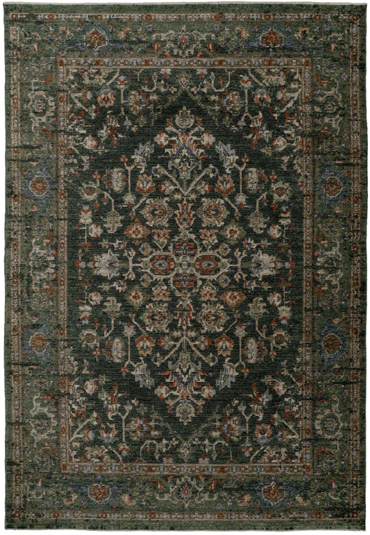 Atlanta 11750-599 Navy/Multi Area Rug