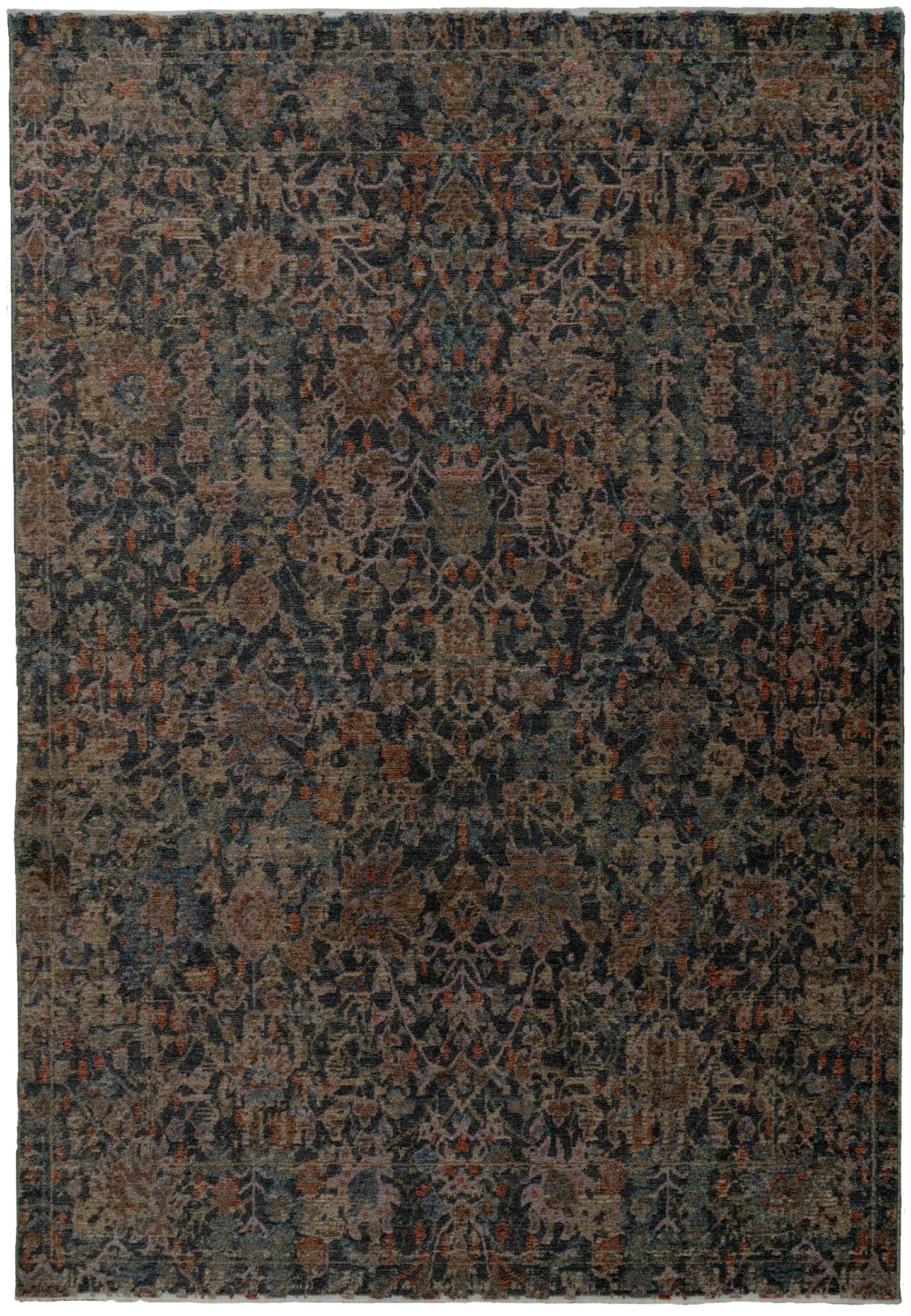 Atlanta 11761-599 Navy/Multi Area Rug