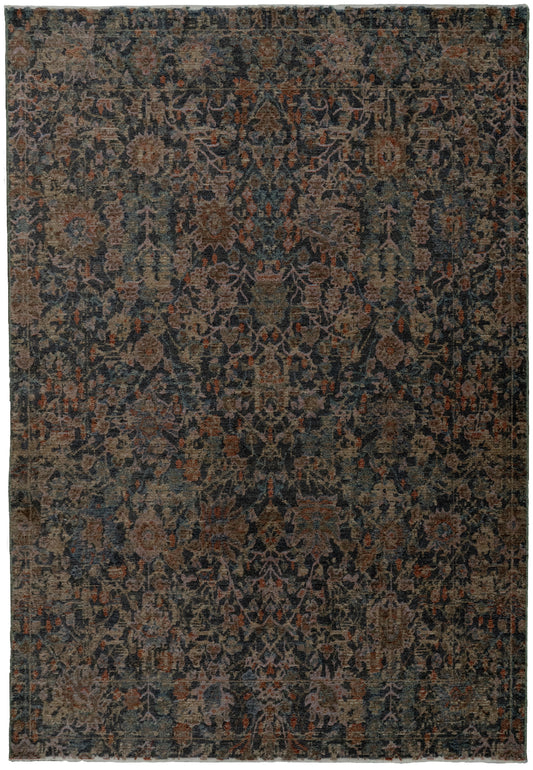Atlanta 11761-599 Navy/Multi Area Rug