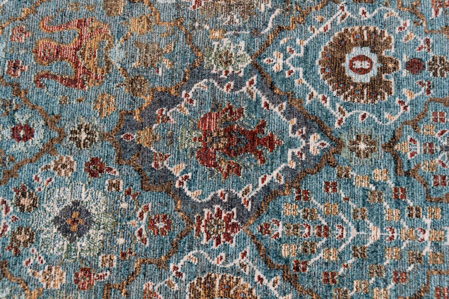 Atlanta 11764-539 Blue/Red/Multi Area Rug
