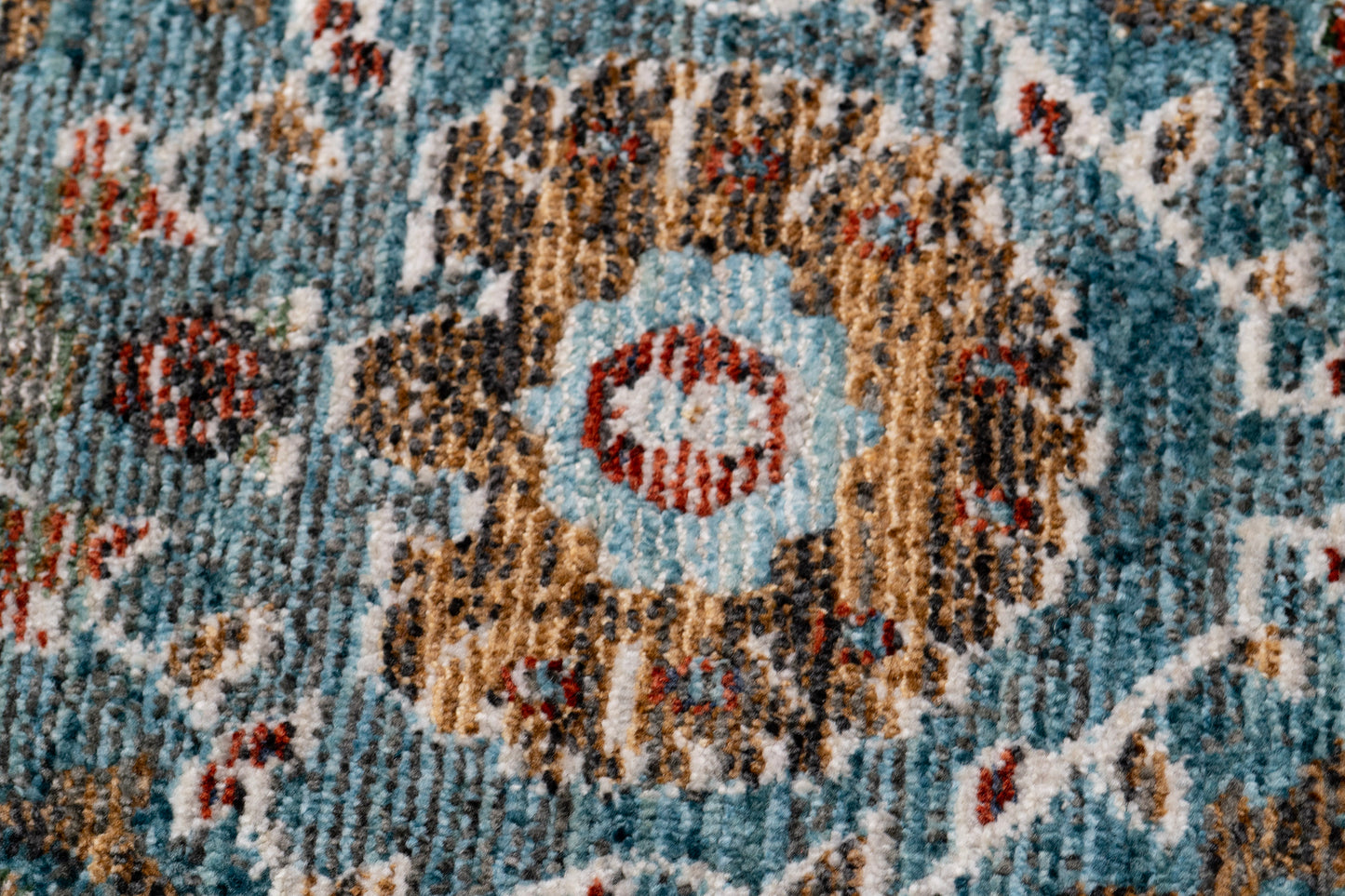 Atlanta 11764-539 Blue/Red/Multi Area Rug
