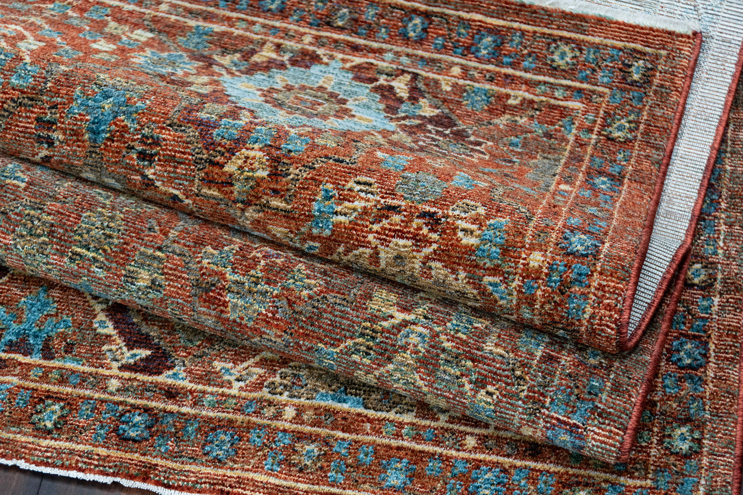 Atlanta 11764-359 Red/Blue/Multi Area Rug