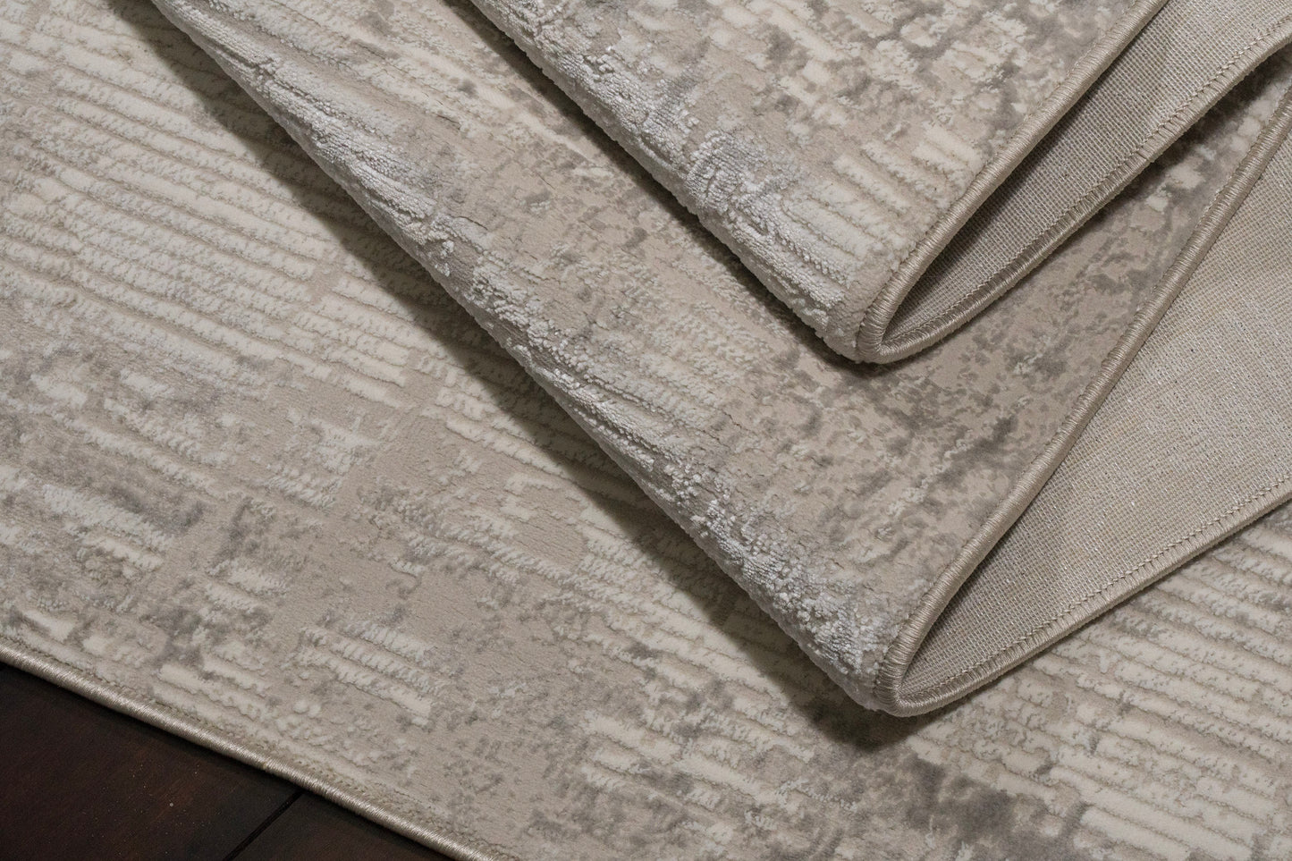 Atlas 2574-190 Ivory/Grey Area Rug