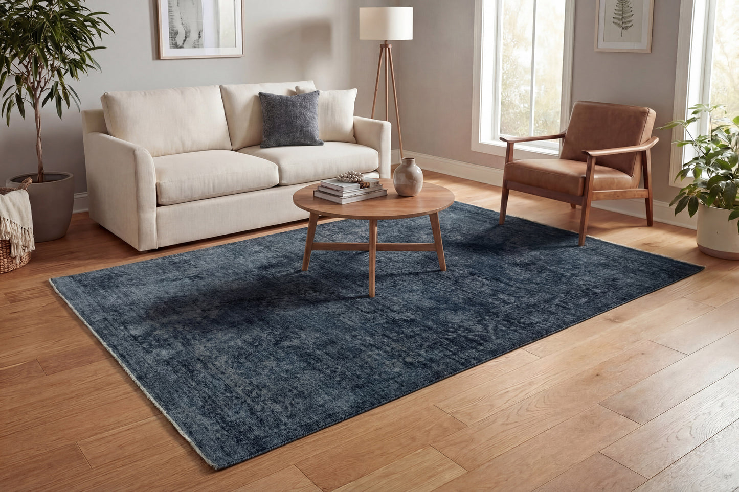 Atmos 11980-500 Navy Area Rug