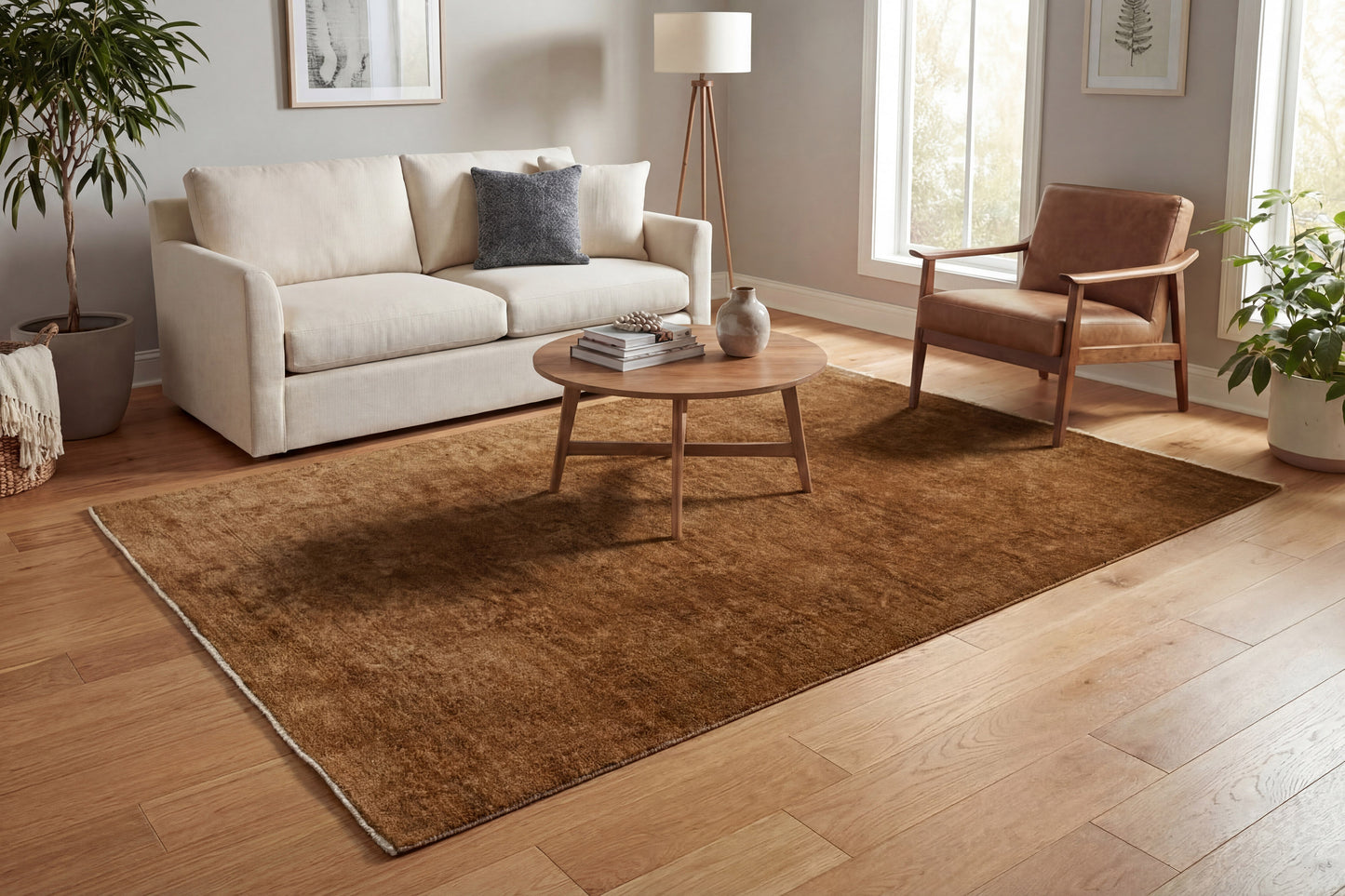 Atmos 11980-600 Rust Area Rug