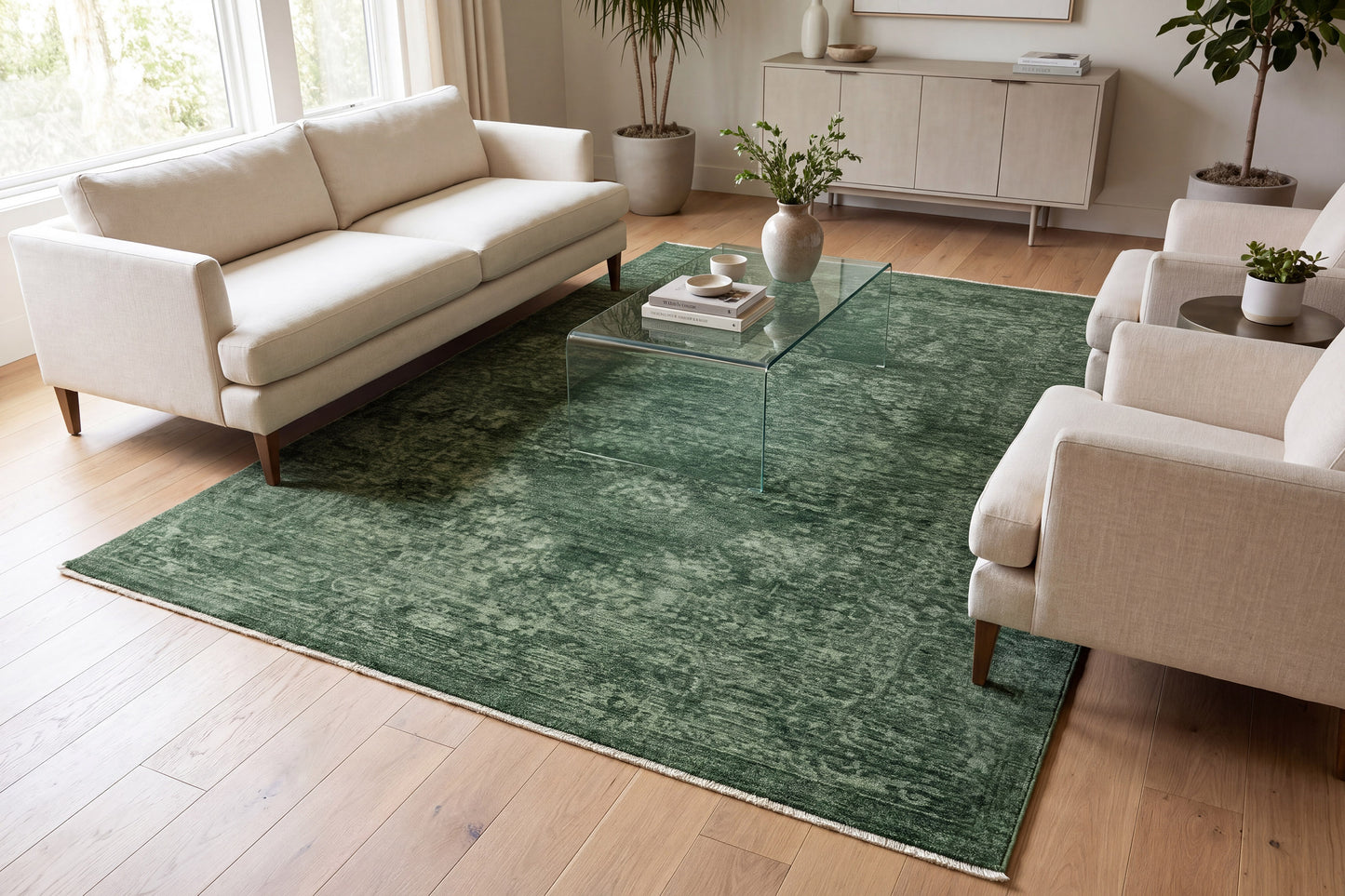 Atmos 11980-400 Green Area Rug