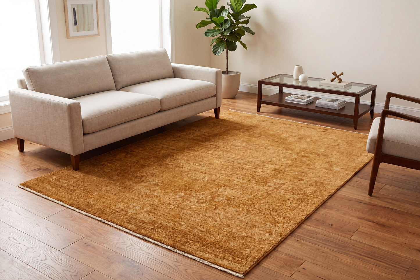 Atmos 11980-600 Rust Area Rug
