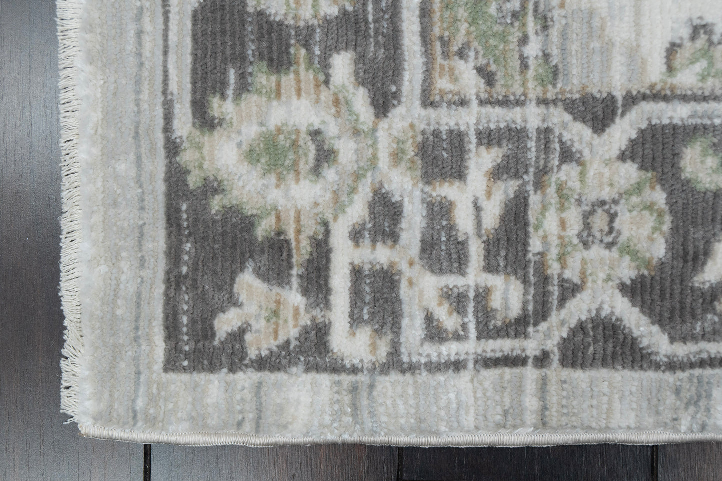 Authentic 18787-198 Ivory/Grey/Beige Area Rug