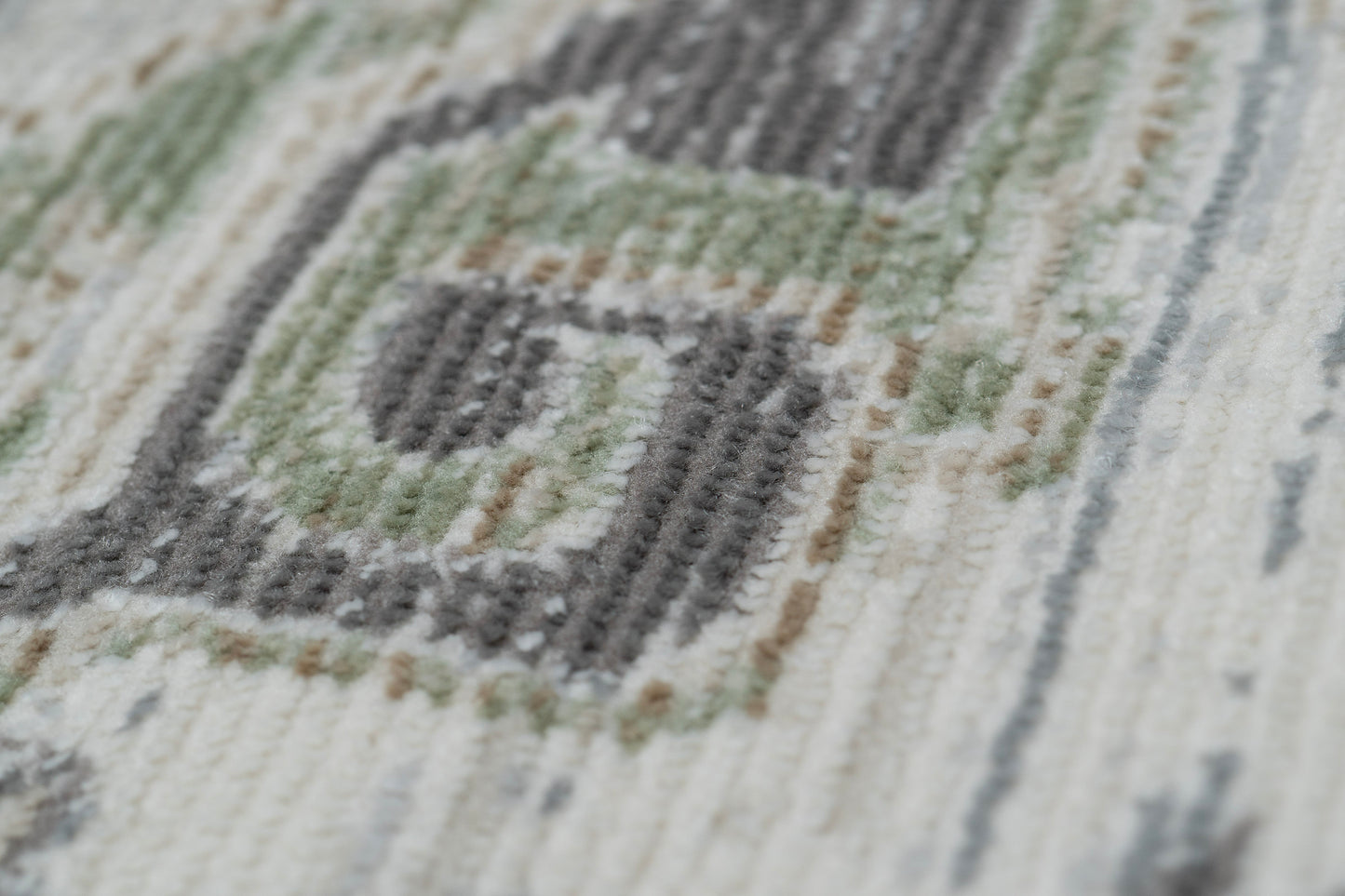Authentic 18787-198 Ivory/Grey/Beige Area Rug