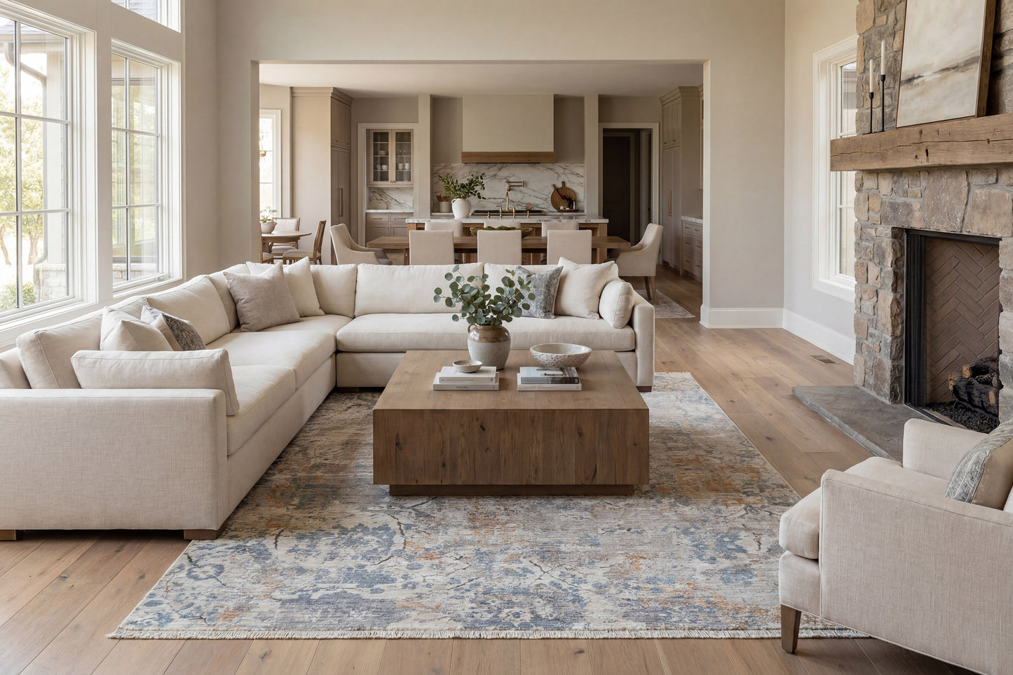 Autumn 10924-919 Grey/Cream/Multi Area Rug