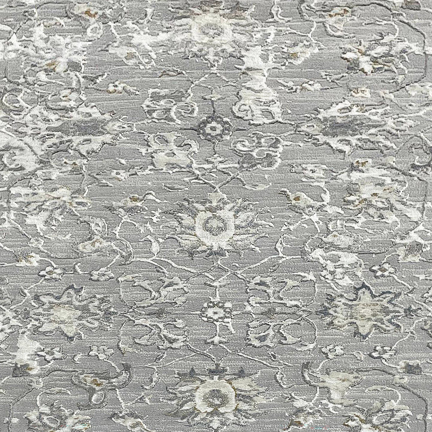Azure 12580-195 Cream/Grey/Blue Area Rug